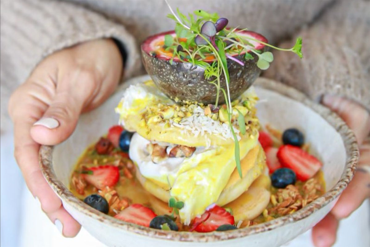 Lemon Ricotta Pancakes, Milkman’s Daughter, Mermaid Beach (image supplied)